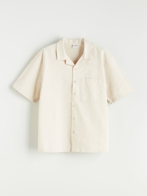 Lc Waikiki Yeni Sezon Keten Karışımlı Erkek Çocuk Gömlek