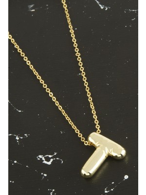 T Harfli Balon Kolye