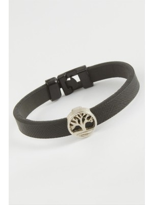 Hayat Ağacı Kaliteli Suni Deri Bileklik