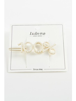 100% Yazılı Inci Pens Toka