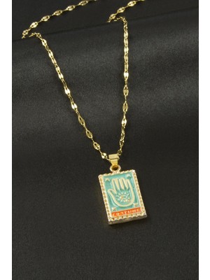 El Çelik Tarot Kolye