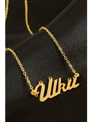 Ülkü Isimli Kolye (Kişiye Özel)