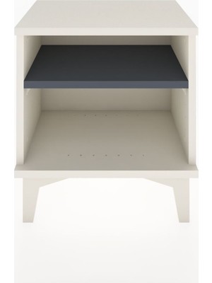 Arges Komodin Tek Raflı 44X30X48 Aytaşı-Aytaşı