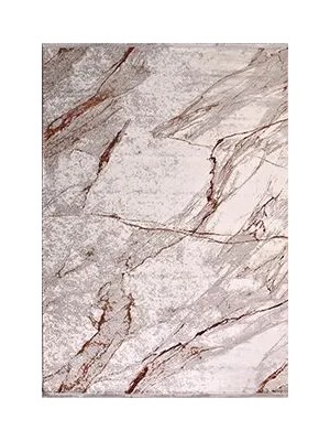 Aren Halı Scifo Modern Krem Polyester Kaydırmaz Taban Makine Halısı