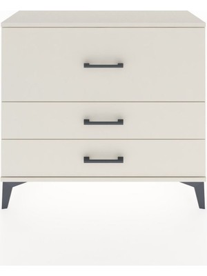 Arges Şifonyer 3 Çekmeceli 88X30X80 Aytaşı-Aytaşı