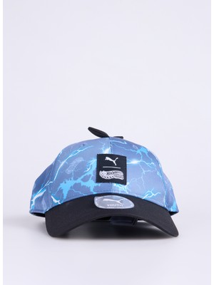 Puma Mavi Erkek Çocuk Şapka 02656301-PUMA x Hot Wheels Bb Cap J