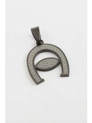 Nal Çelik Kolye Ucu 2,5 cm