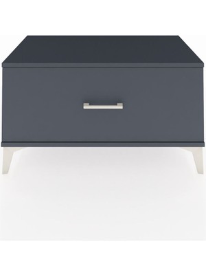 Hyperion Şifonyer Tek Çekmeceli 88X44X48 Antrasit-Antrasit