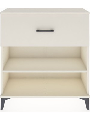 Arges Şifonyer Tek Raflı Tek Çekmeceli 88X30X96 Aytaşı-Aytaşı