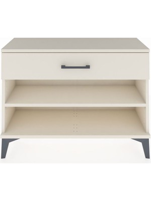 Arges Şifonyer Tek Raflı Tek Çekmeceli 88X30X64 Aytaşı-Aytaşı