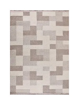 Aren Halı Veniano Modern Kahve Polyester Kaydırmaz Taban Makine Halısı