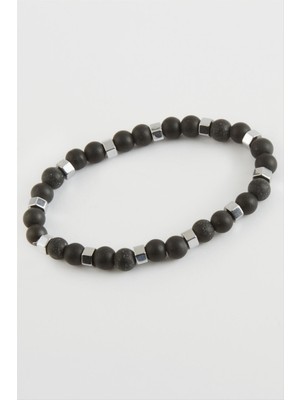 Hematit & Mat Onix Doğaltaş Bileklik