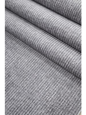 Gri Kaymaz Tabanlı, Kabartmalı, Yıkanabilir Çok Amaçlı Halı