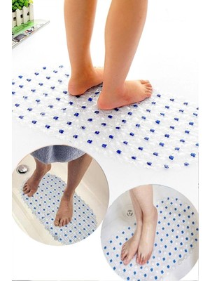 Banyo ve Küvet Için Kaydırmaz Paspas ve Ayak Temizliği Vantuzlu, Güvenli Kullanım