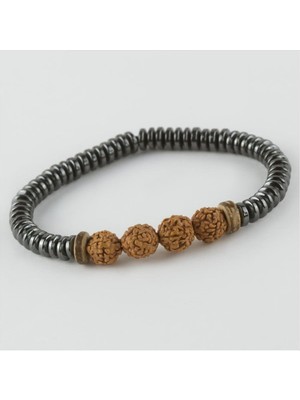 Rudeashka & Hematit Doğaltaşlı Bileklik