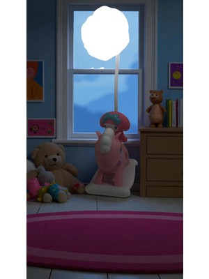 Renkli Masa Üzeri Gece Lambası 25 Cm, Ortama Şıklık Katacak Tasarım