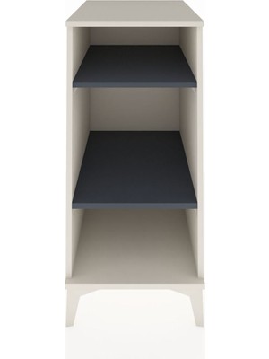 Kronos Komodin 2 Raflı 44X59X96 Aytaşı-Antrasit