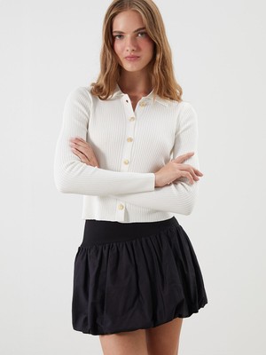Lc Waikiki Yeni Sezon Polo Yaka Kadın Triko Hırka