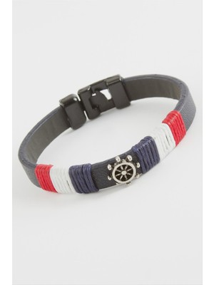 Dümenkaliteli Suni Deri Bileklik