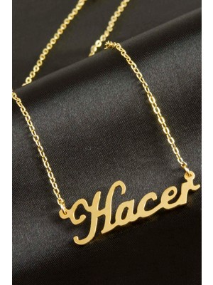 Hacer Isimli Kolye (Kişiye Özel)