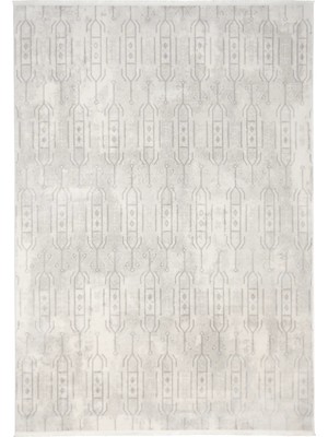 Aren Halı Cuneo Modern Krem Polyester Makine Halısı