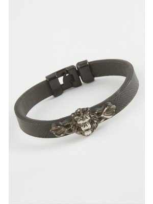 Aslan Kaliteli Suni Deri Bileklik