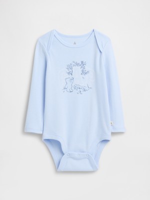 Gap Bebek Açık Mavi Brannan Bear Bodysuit