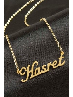 Hasret Isimli Kolye (Kişiye Özel)