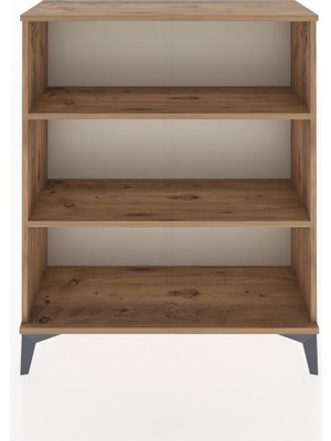 Arges Şifonyer 2 Raflı 88X30X106 Çam-Çam