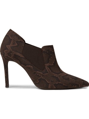 Deery Kadın Kahverengi Ince Topuk Bot - K1205ZKHVM01