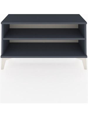 Arges Şifonyer Tek Raflı 88X30X48 Antrasit-Antrasit