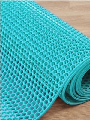 Turkuaz Kaydırmaz Havuz Kenarı Paspası, Iç ve Dış Mekan Kullanımı Için Ideal