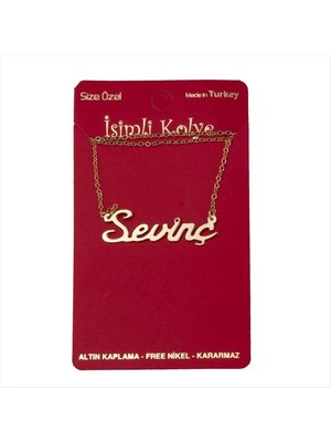 Sevinç Isimli Kolye (Kişiye Özel)