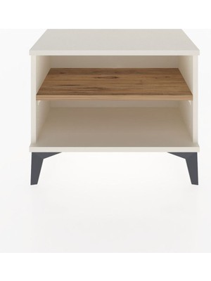 Arges Komodin Tek Raflı 60X30X48 Aytaşı-Çam