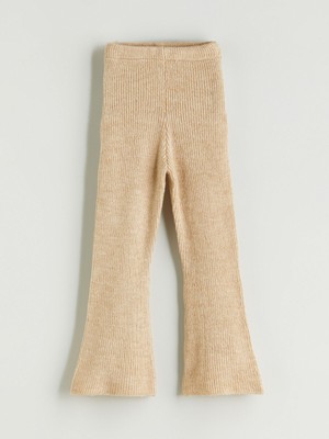 Lc Waikiki Yeni Sezon Beli Lastikli Ispanyol Paça Kız Çocuk Triko Tayt