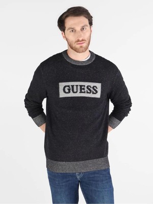 Gues Erkek Jack Cn Box Logo Kazak M5BR28Z0531