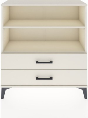 Arges Şifonyer 2 Raflı 2 Çekmeceli 88X30X96 Aytaşı-Aytaşı