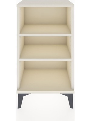 Arges Komodin 2 Raflı 44X30X80 Aytaşı-Aytaşı