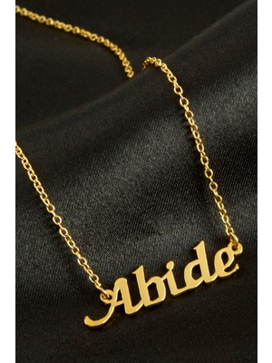 Abide Isimli Kolye (Kişiye Özel)