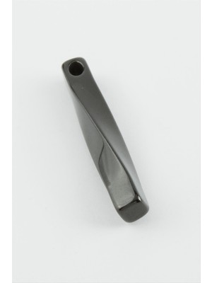 Burgulu Isim Yazılabilir Çelik Kolye Ucu 0,5*4 cm