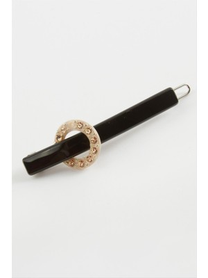 Yuvarlak Taşlı Pens Toka