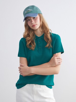 Lc Waikiki Yeni Sezon Polo Yaka Kadın Tişört