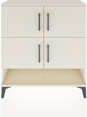 Arges Şifonyer 4 Raflı 4 Kapaklı 88X30X96 Aytaşı-Aytaşı