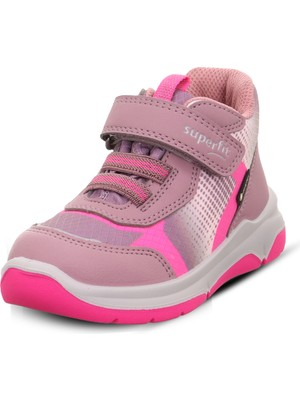 Kids A More Cooper Superfit Kız Çocuk Gorateks Bot Pembe Düz Topuklu Rahat Taban Kışlık Su Geçirmez