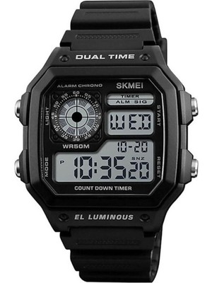 Skmei 1299 Dijital Multifonksiyon Erkek Kol Saati