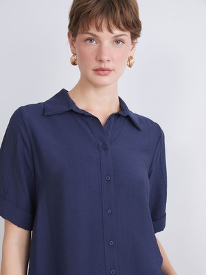 Lc Waikiki Yeni Sezon Dokulu Kadın Gömlek