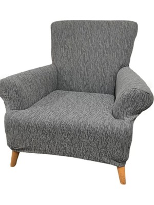 Koltuk Örtüsü Koltuk Kılıfı Streç Lastikli Esnek Yıkanabilir Pamuklu Jakarlı Desen Tekli(Tek Adet)