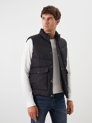 Lc Waikiki Yeni Sezon Standart Kalıp Dik Yaka Erkek Şişme Yelek