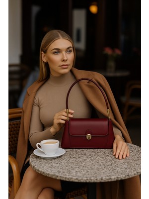 Lüks Elegant Klasik Omuz Çantası