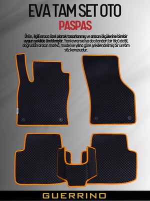 CİTROEN-AMİ-(2020-2025) Için Eva Iç Paspas Takımı (Metal Topukluk Hariç)